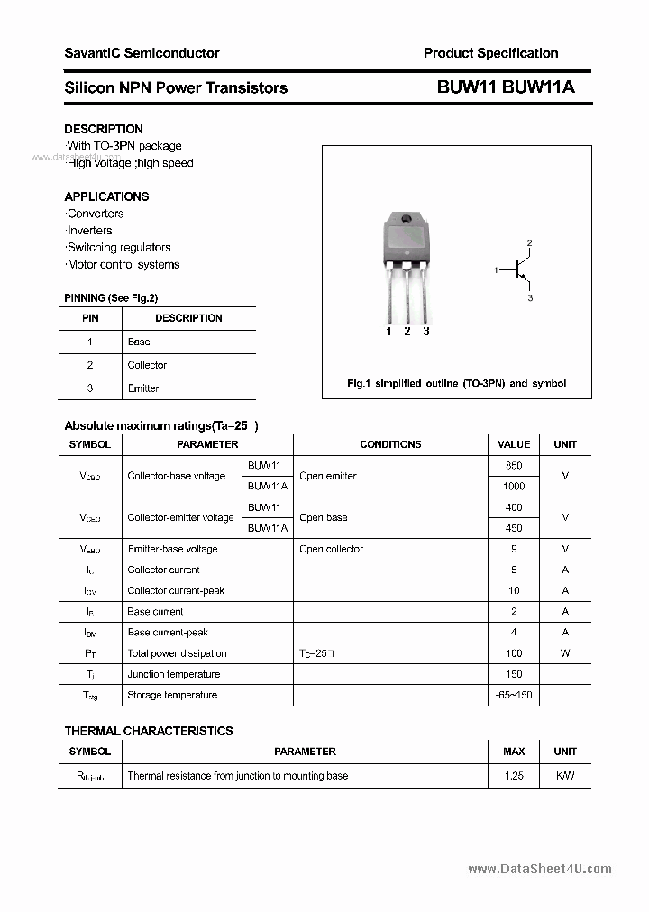 BUW11_1572748.PDF Datasheet
