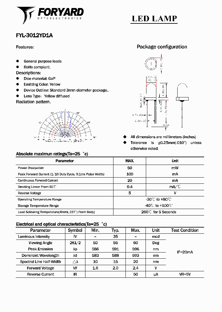 FYL-3012YD1A_1588862.PDF Datasheet