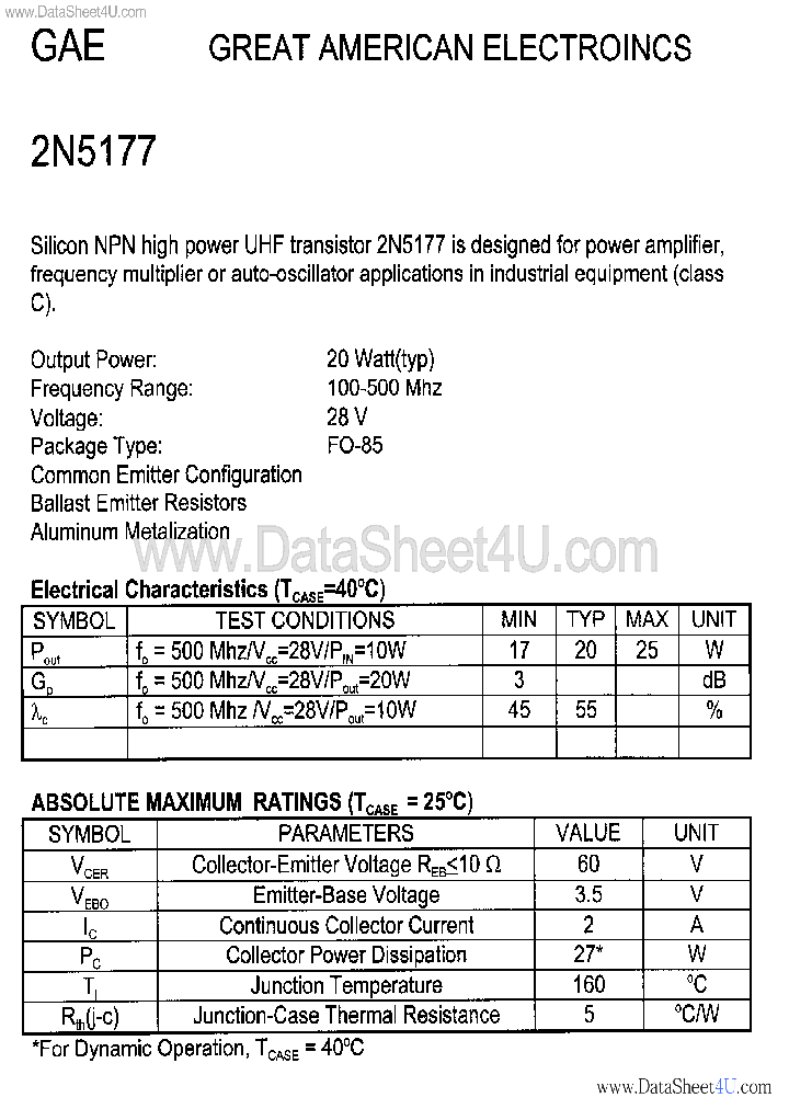 2N5177_1553972.PDF Datasheet
