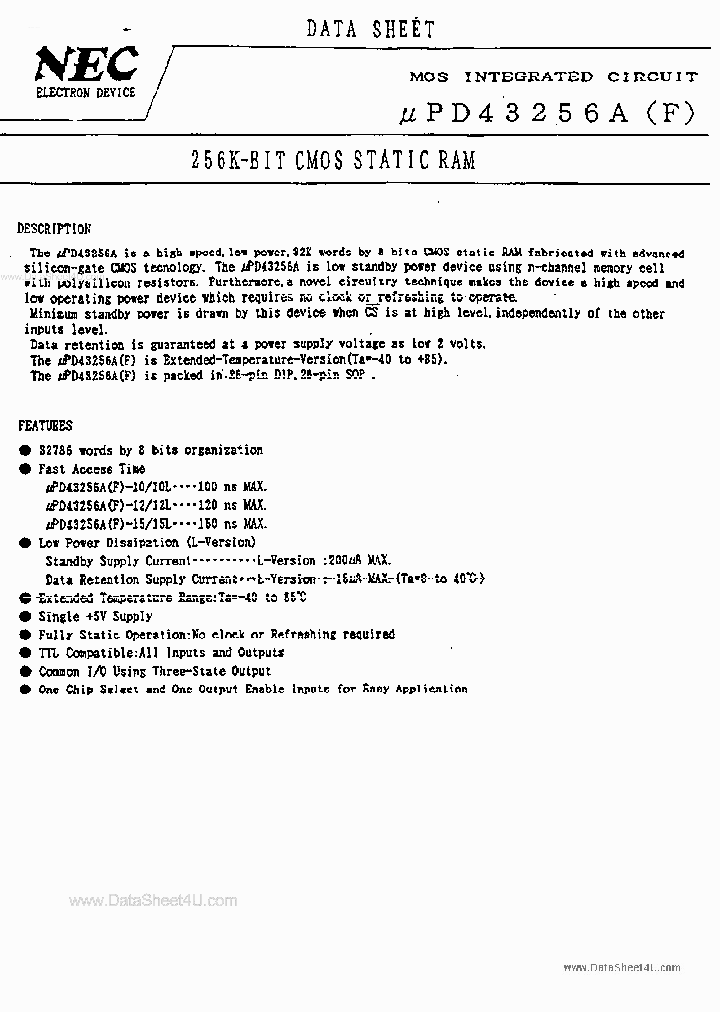 D43256AC_1574509.PDF Datasheet