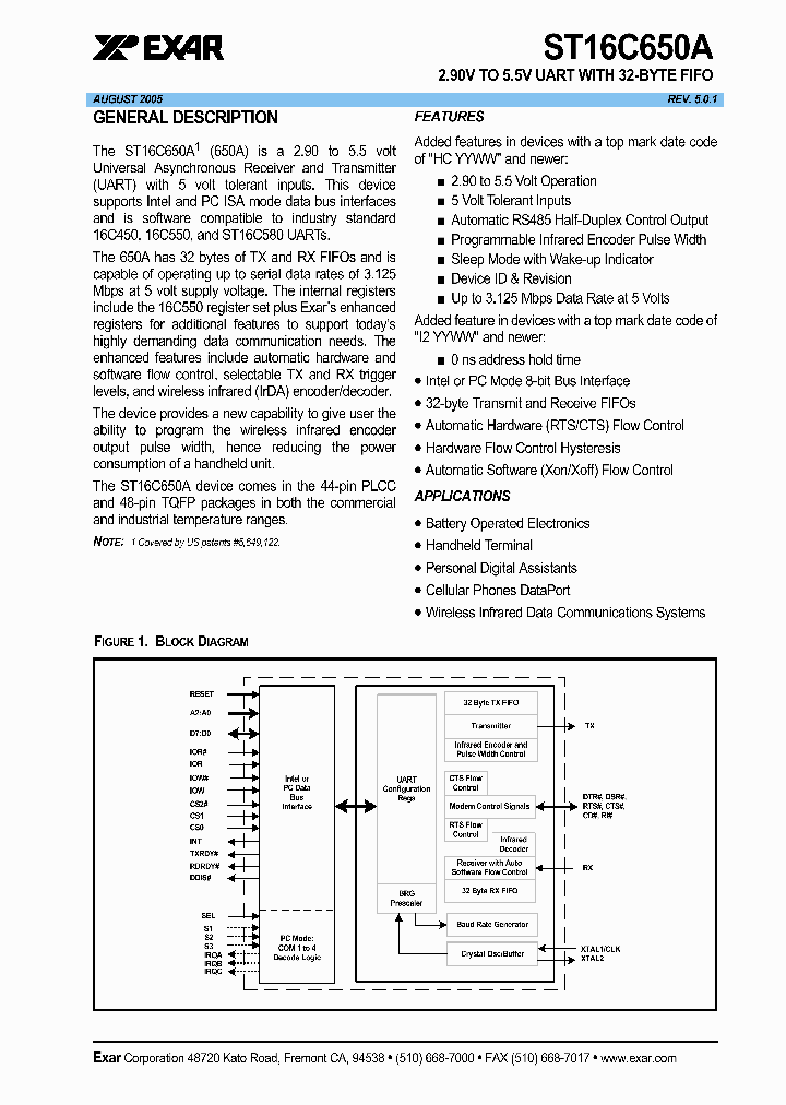 ST16C650A0508_1590882.PDF Datasheet