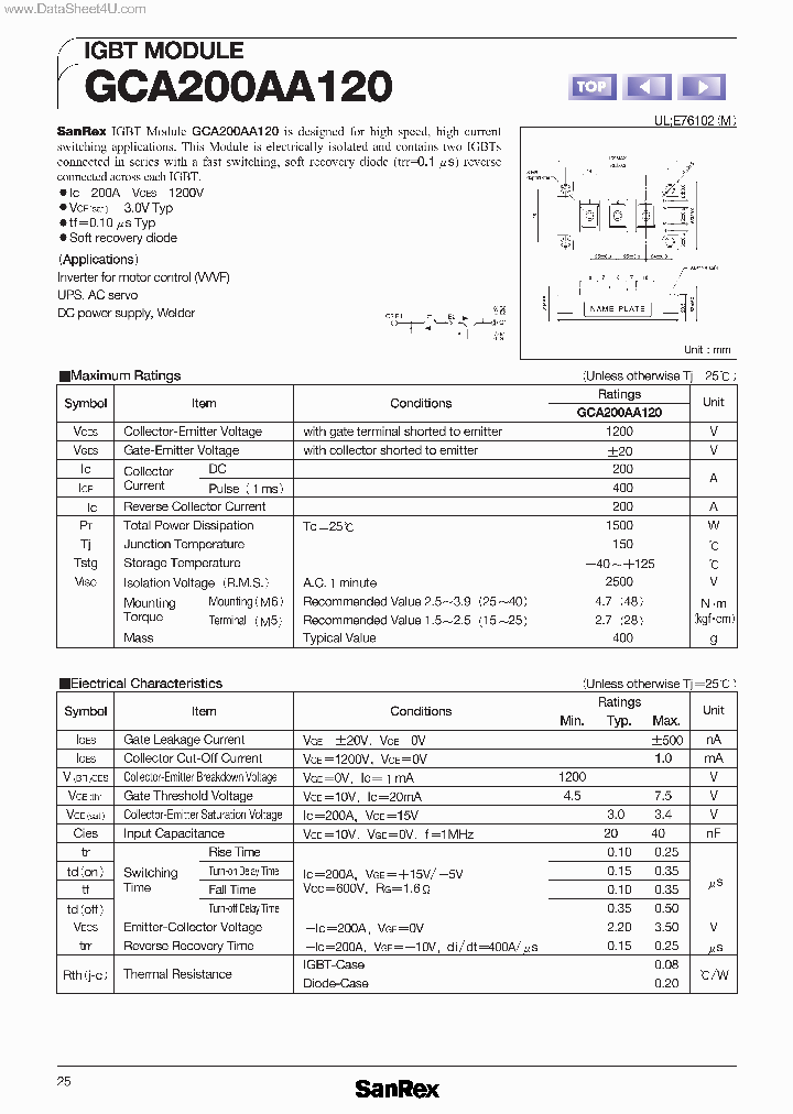 GCA200AA120_1578354.PDF Datasheet