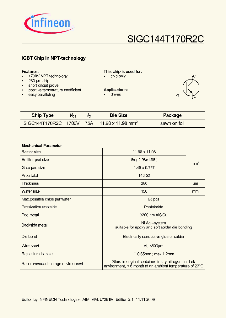 SIGC144T170R2C_1591494.PDF Datasheet