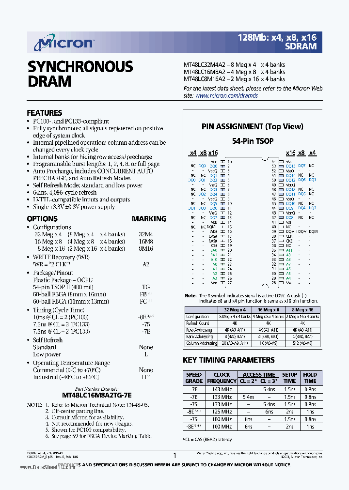 48LC8M16A2_1564871.PDF Datasheet