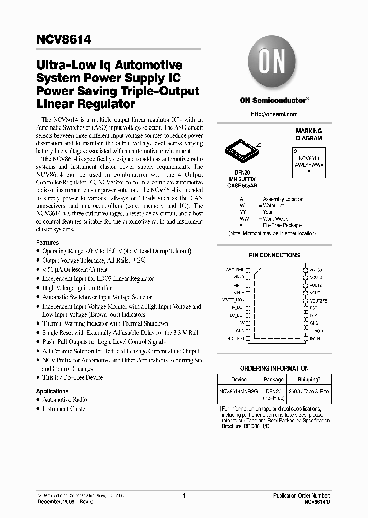 NCV8614MNR2G_1592114.PDF Datasheet