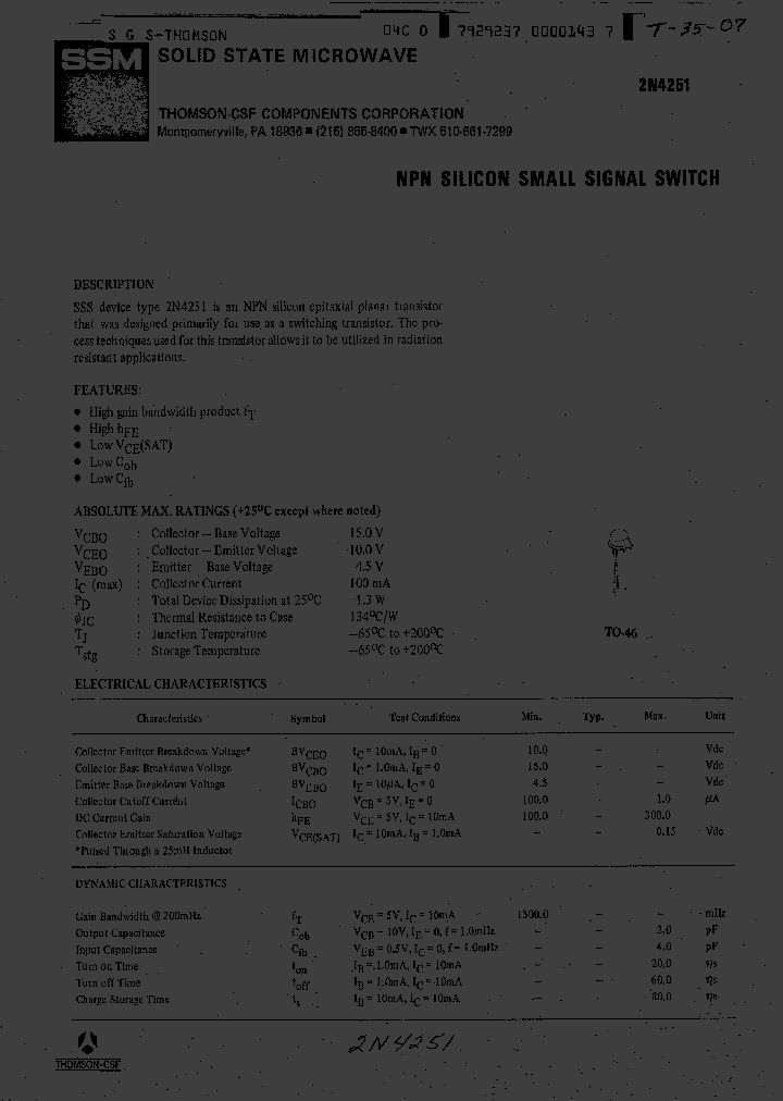 2N4251_912463.PDF Datasheet