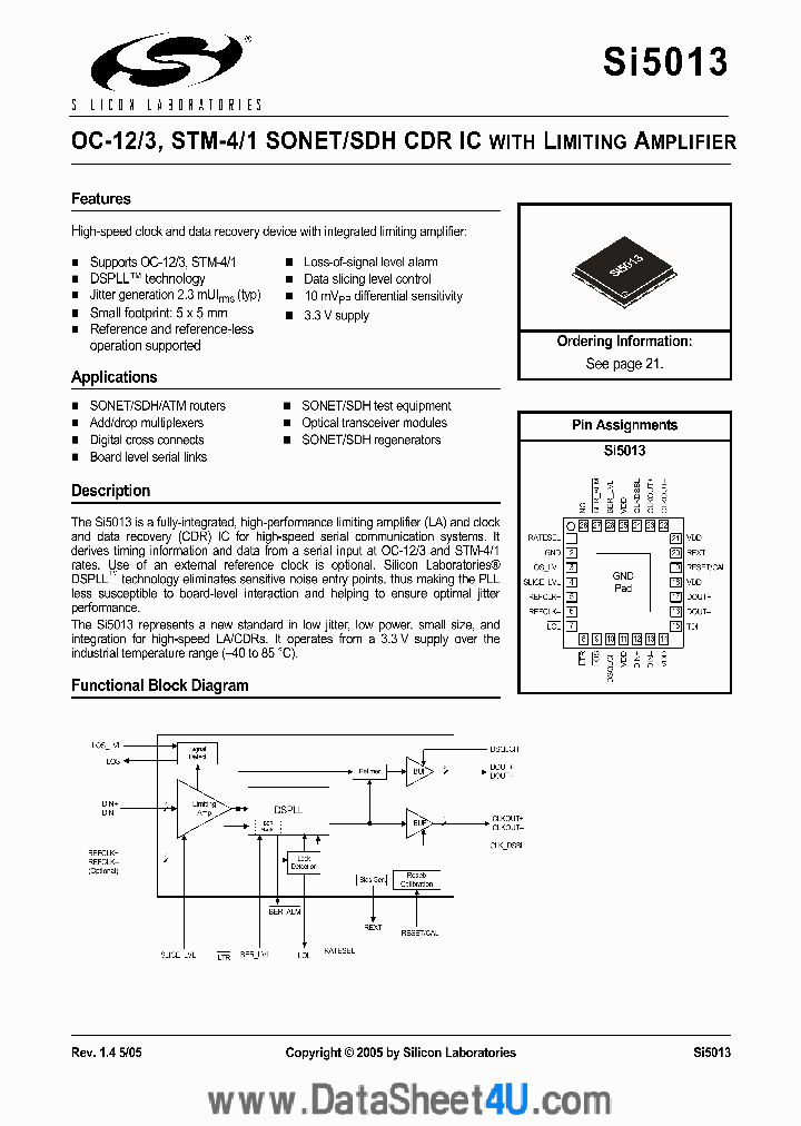 SI5013_1590119.PDF Datasheet
