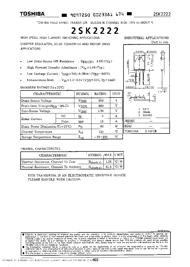 2SK2222_912510.PDF Datasheet