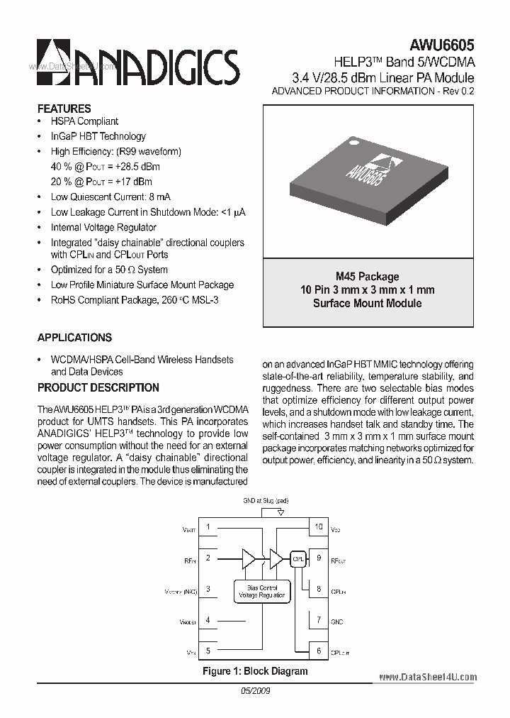AWU6605_1570545.PDF Datasheet