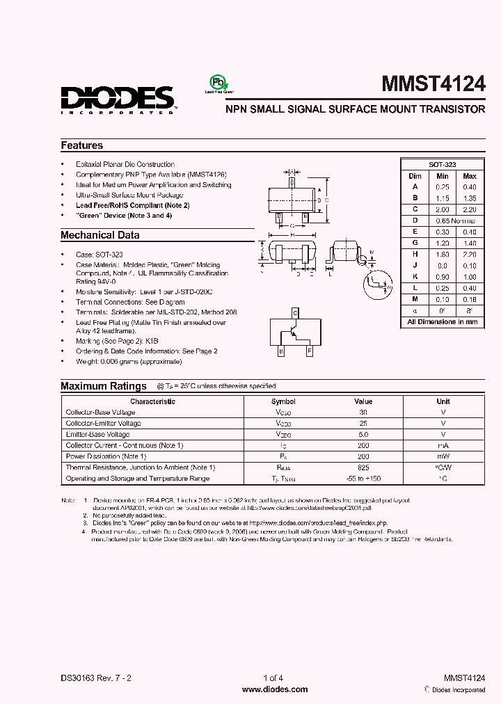 MMST4124-7-F_917431.PDF Datasheet