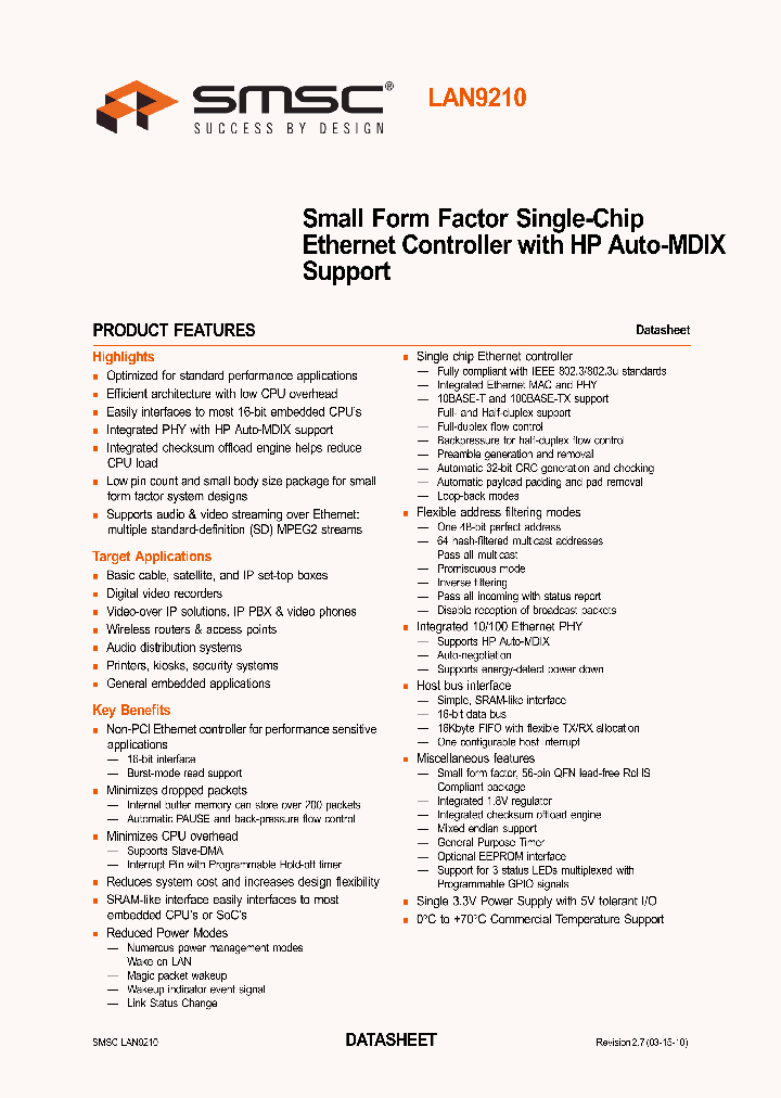 LAN9210-ABZJ_916220.PDF Datasheet