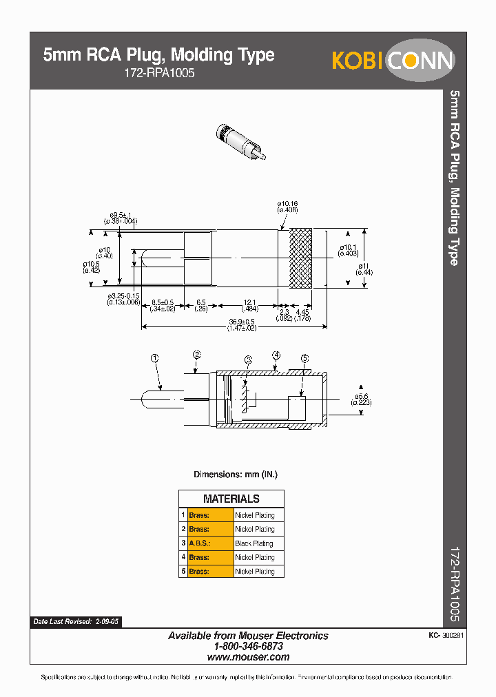 172-RPA1005_918276.PDF Datasheet