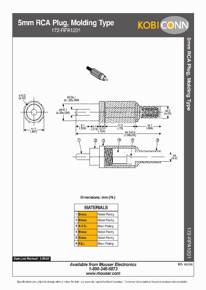 172-RPA1201_918277.PDF Datasheet