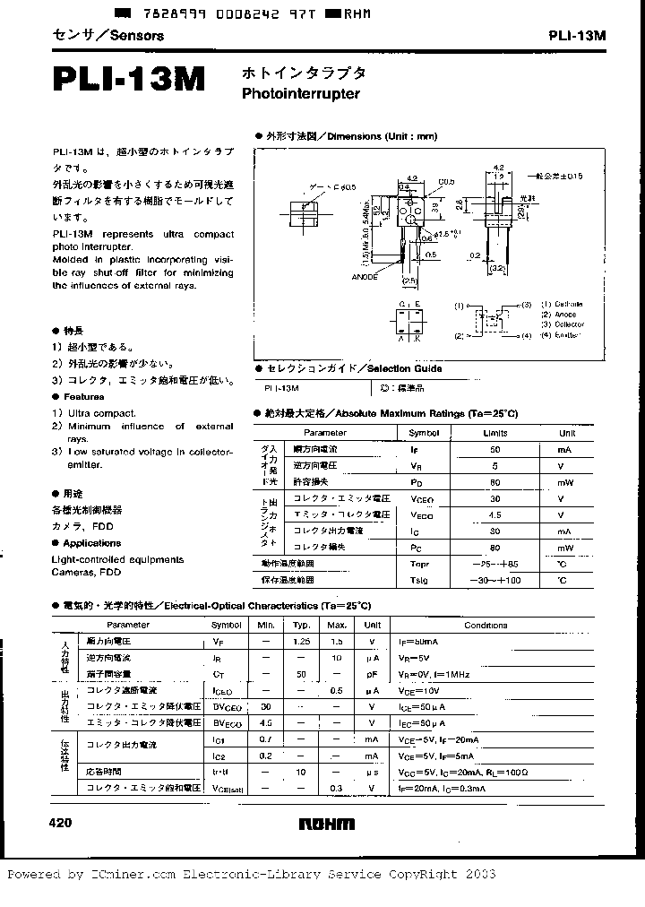 PLI13M_913578.PDF Datasheet