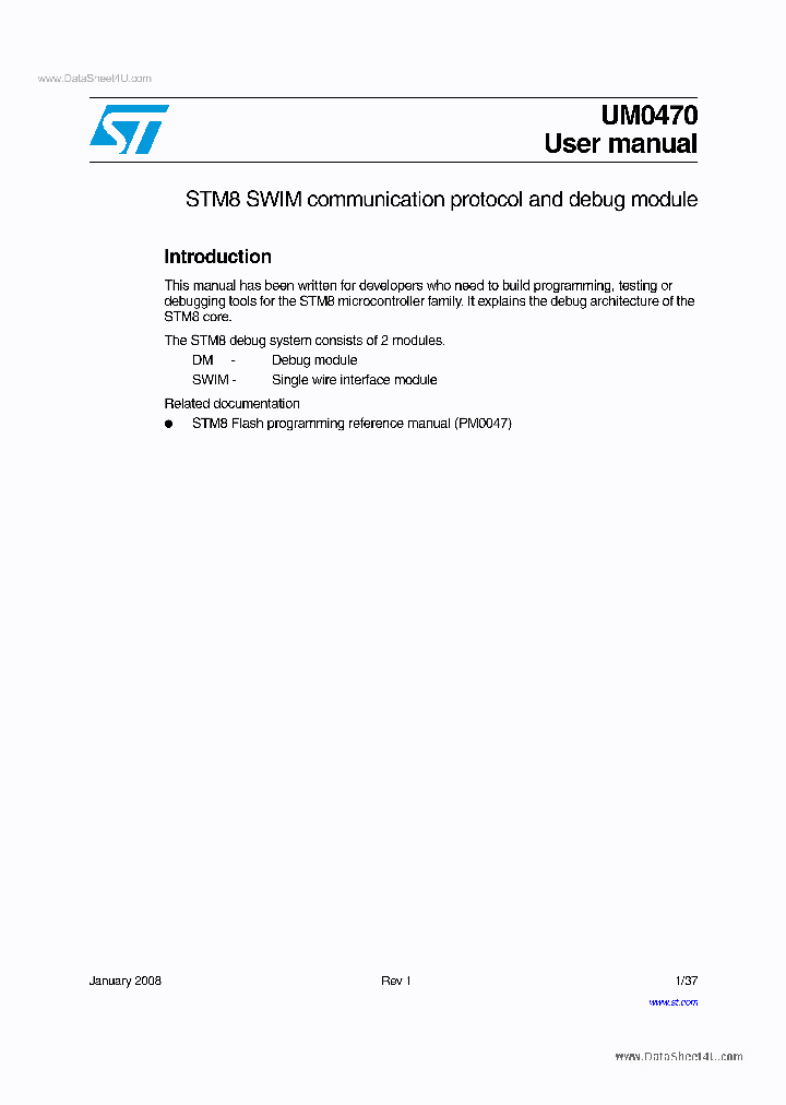 UM0470_1590528.PDF Datasheet