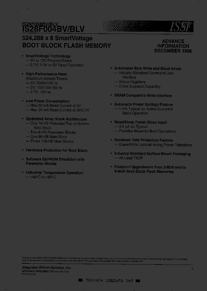 IS28F004BLVB-120TI_928164.PDF Datasheet