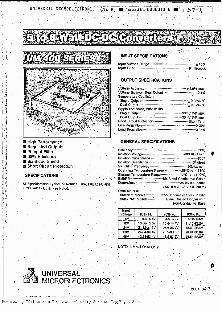 UM405M_934534.PDF Datasheet