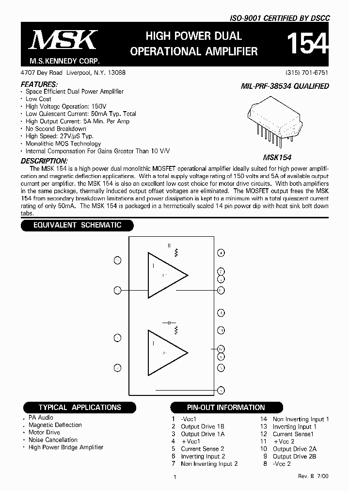 MSK154_934752.PDF Datasheet