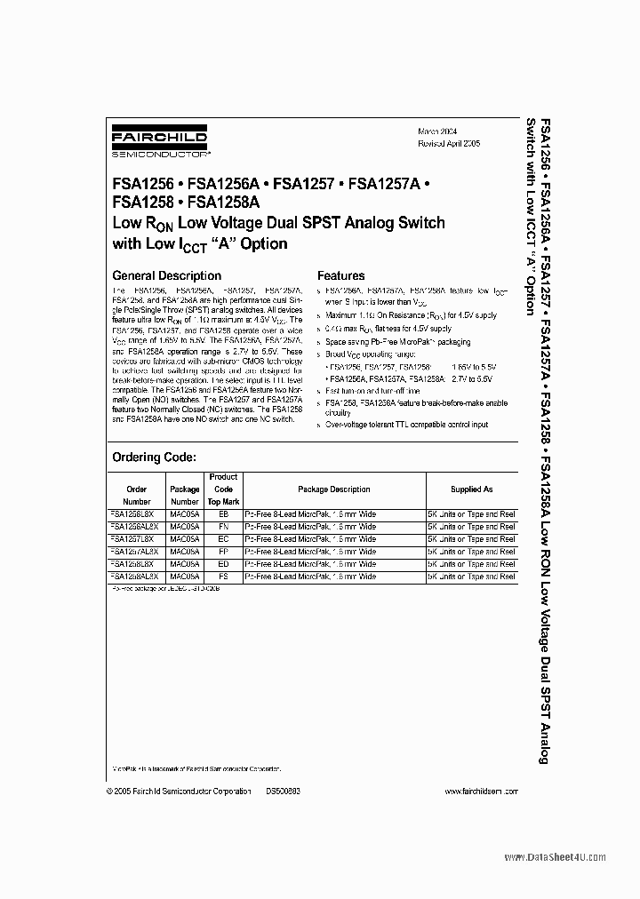 FSA1256A_1599704.PDF Datasheet