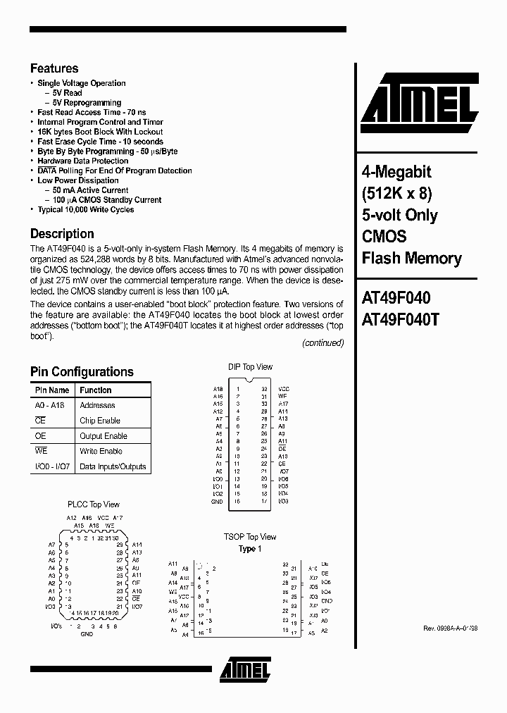 AT49F040T_939192.PDF Datasheet