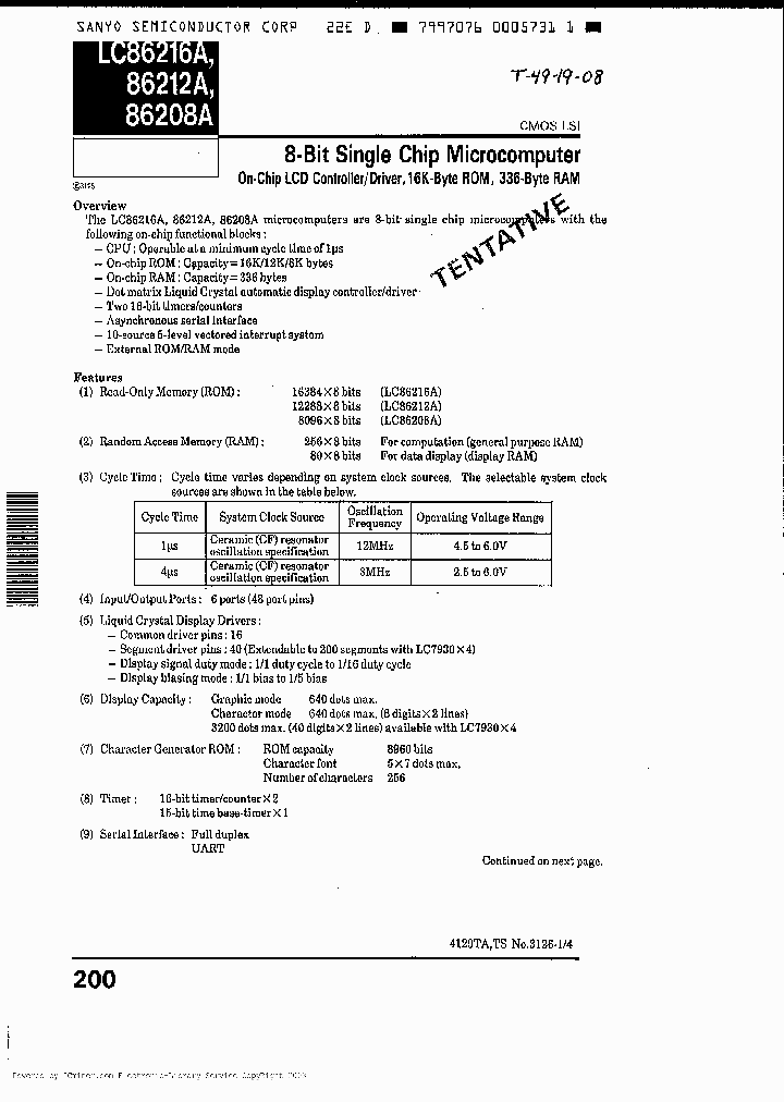 LC86208_948348.PDF Datasheet