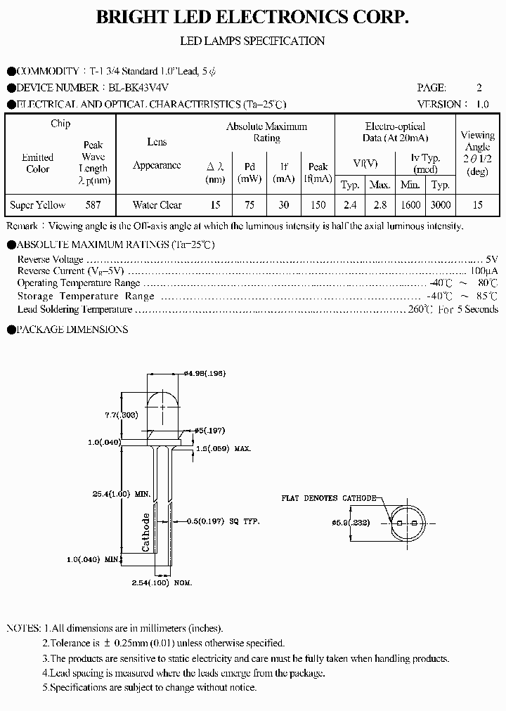 BL-BK43V4V_913815.PDF Datasheet