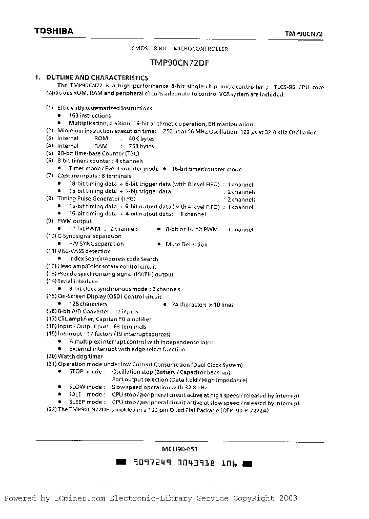 TMP90CN72DF_929758.PDF Datasheet