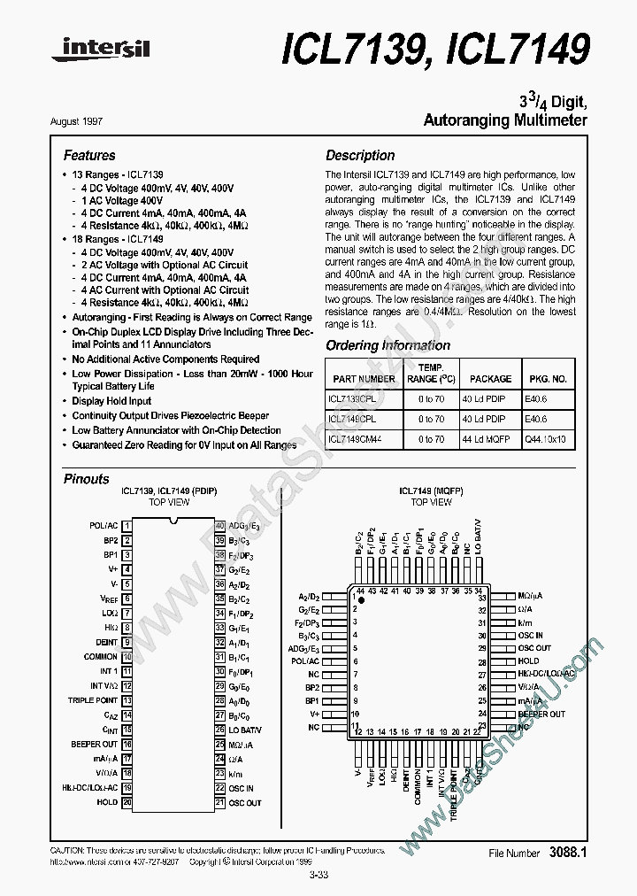 ICL7139_1593171.PDF Datasheet