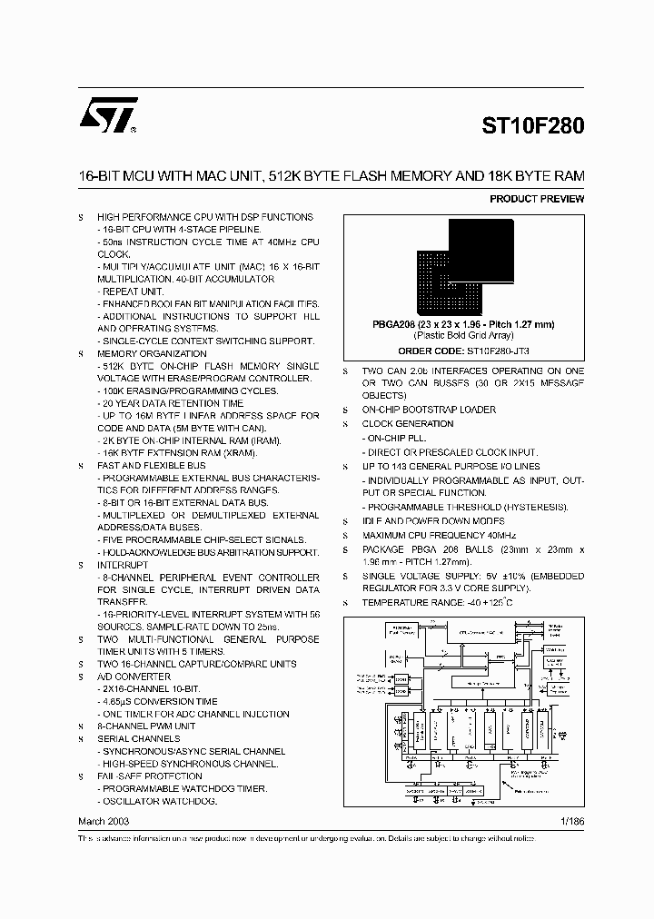 ST10F280-JT3_991857.PDF Datasheet