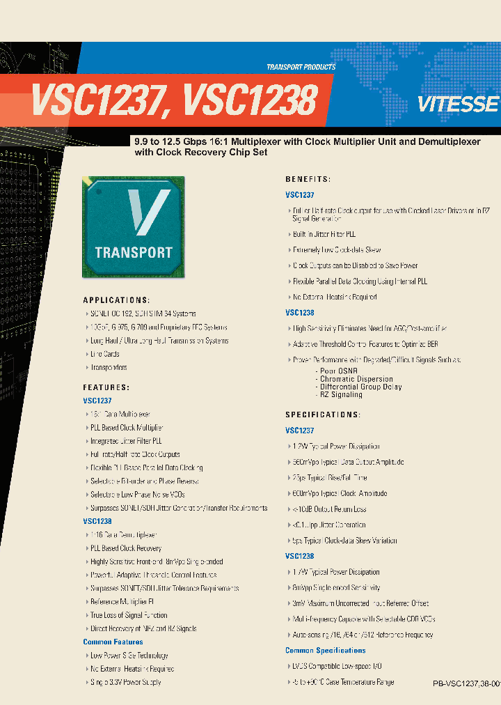 VSC1238_988969.PDF Datasheet