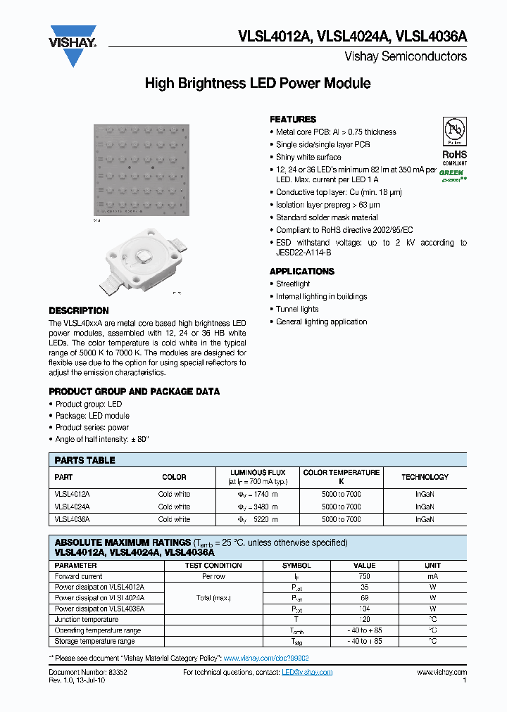 VLSL4024A_967623.PDF Datasheet