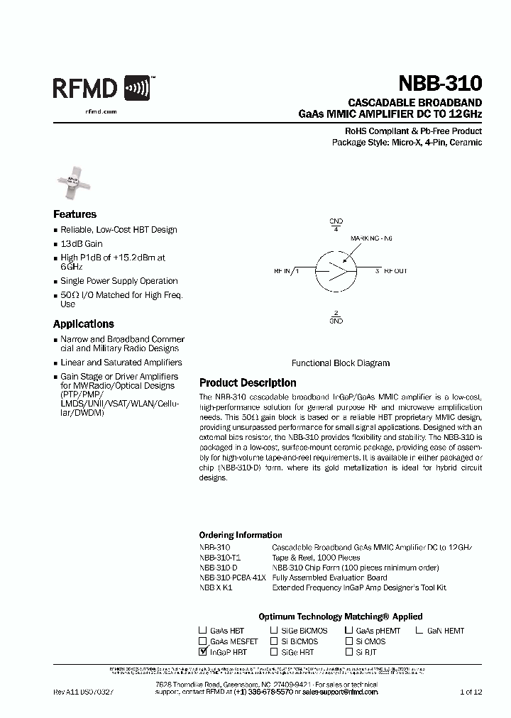 NBB-310-T1_993538.PDF Datasheet