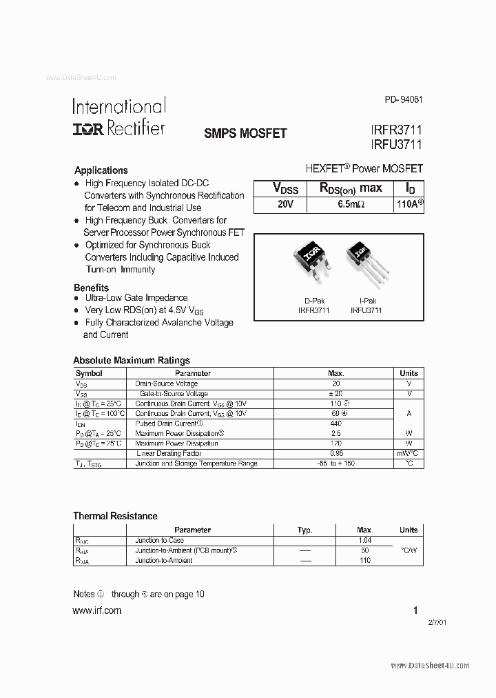 FR3711Z_1601631.PDF Datasheet
