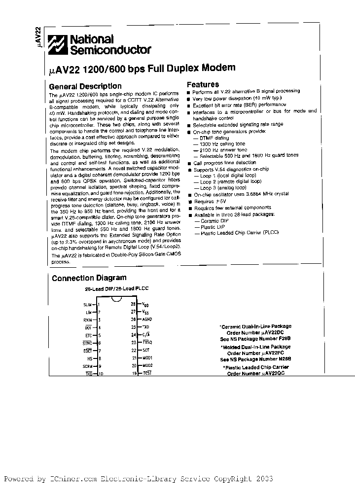 UAV22QC_995134.PDF Datasheet