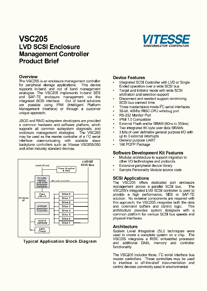 VSC205_988955.PDF Datasheet