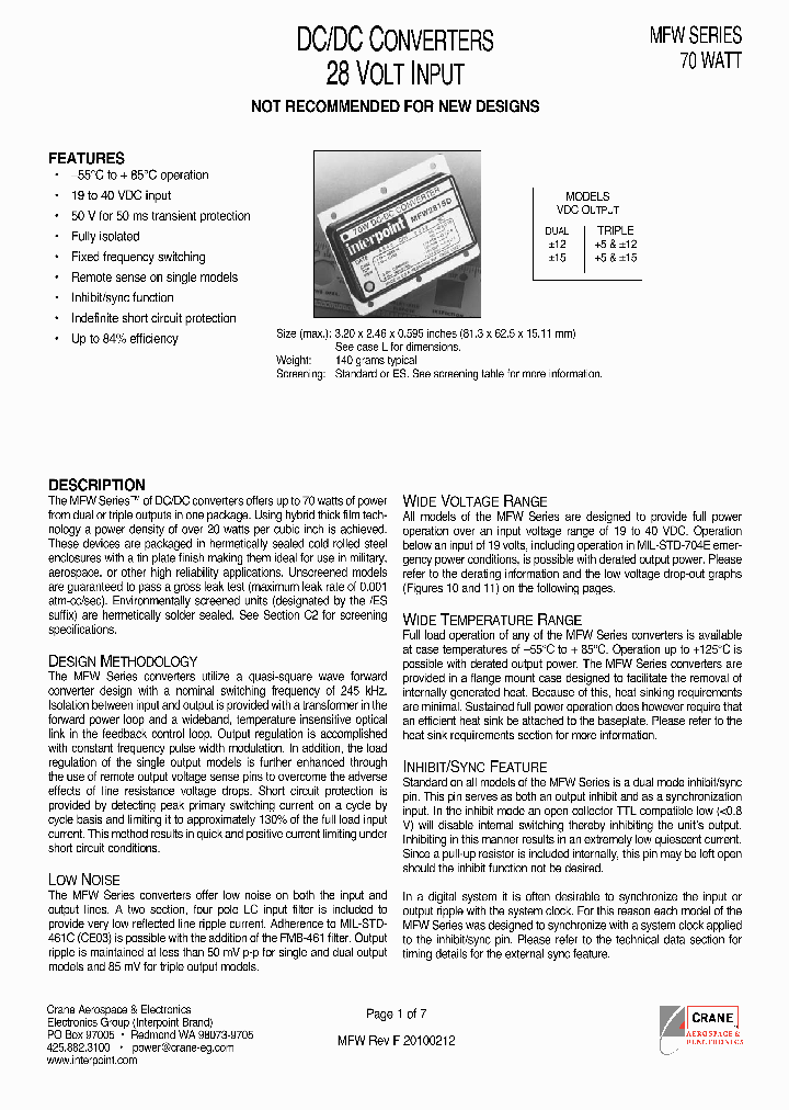 MFW2815TT_1612941.PDF Datasheet