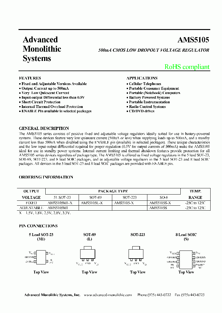 AMS5105S-X_1000551.PDF Datasheet