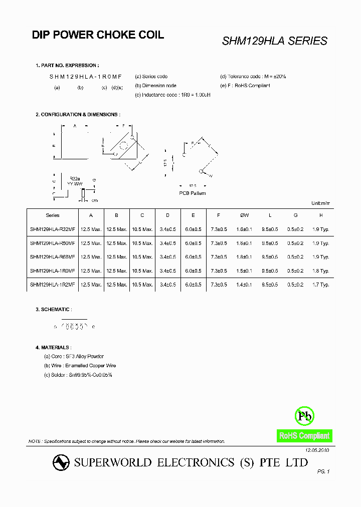 SHM129HLA_1614445.PDF Datasheet