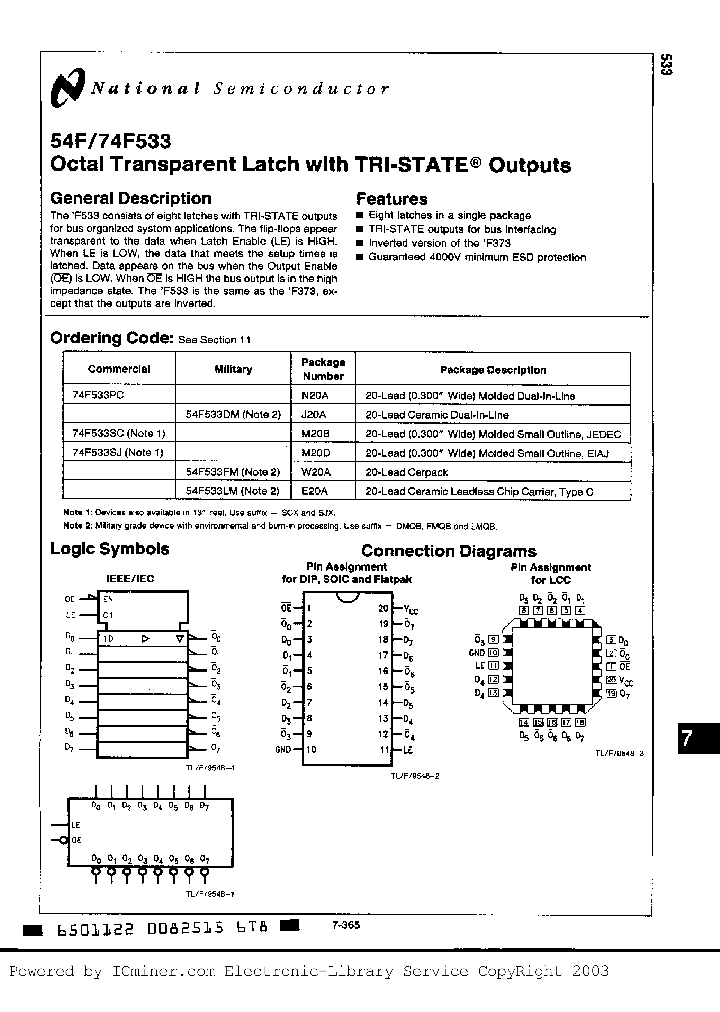 74F533DC_999863.PDF Datasheet
