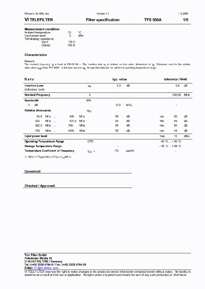 TFS500A_1617111.PDF Datasheet