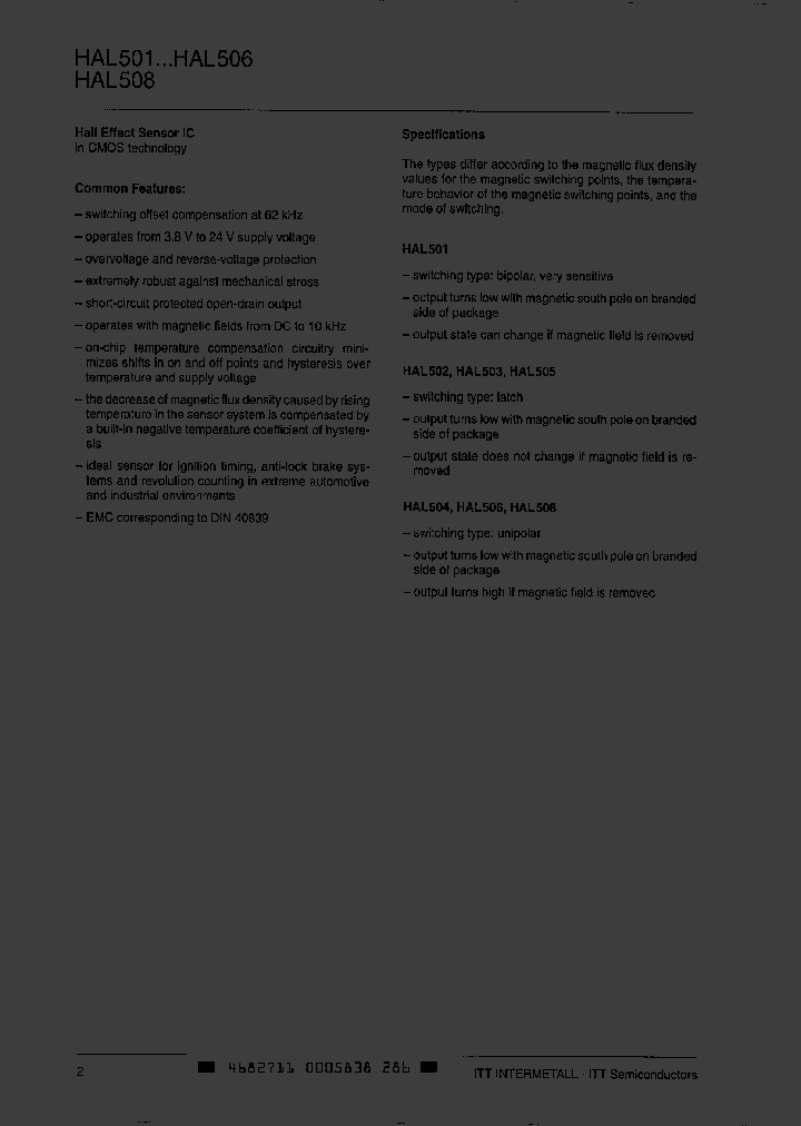 HAL505S-C_1000426.PDF Datasheet