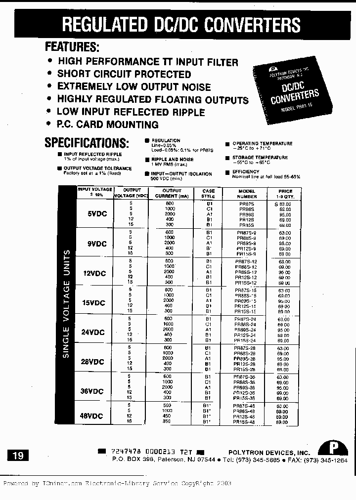 PR97-15_1002600.PDF Datasheet