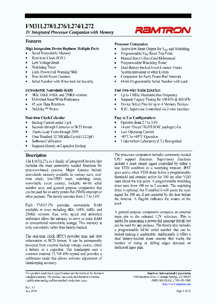 FM31L278-GTR_1003988.PDF Datasheet