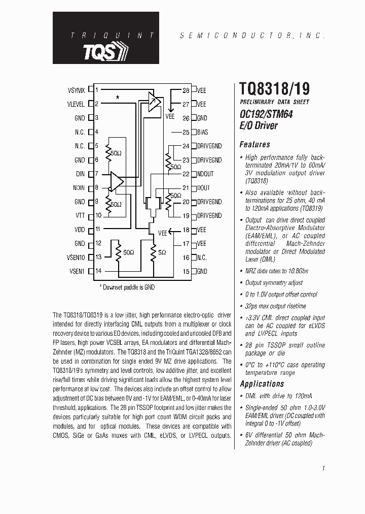 TQ8318_1004759.PDF Datasheet