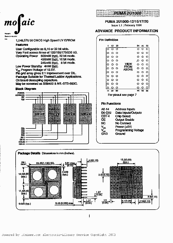 PUMA2U1000M-15_992792.PDF Datasheet