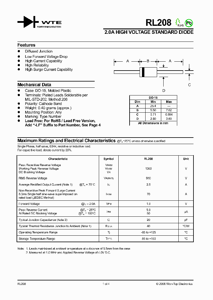 RL208-TB_1004552.PDF Datasheet