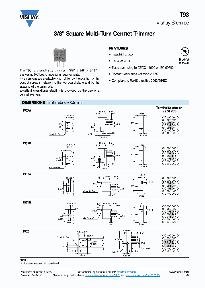 T93Z-5M-10_1000313.PDF Datasheet