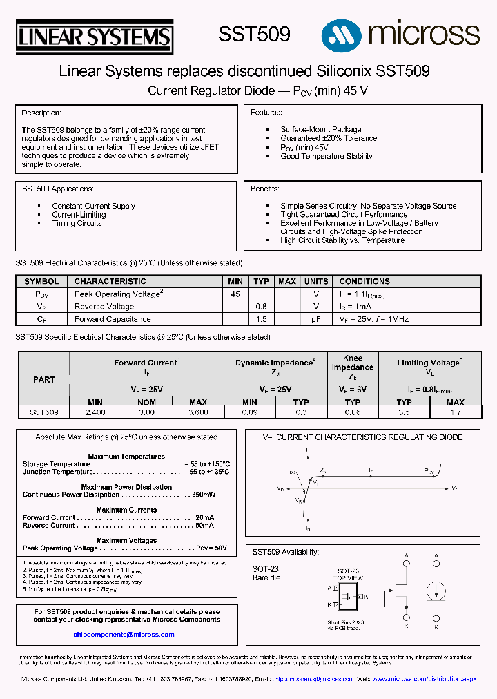 SST509SOT-23_1624474.PDF Datasheet