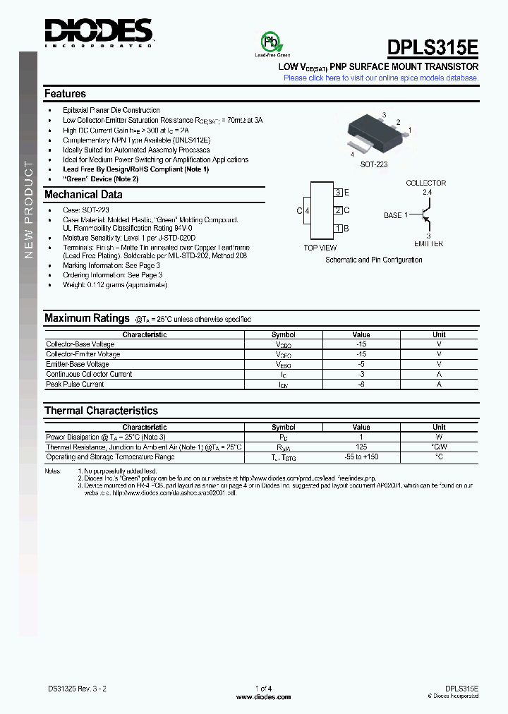 DPLS315E-13_1624479.PDF Datasheet