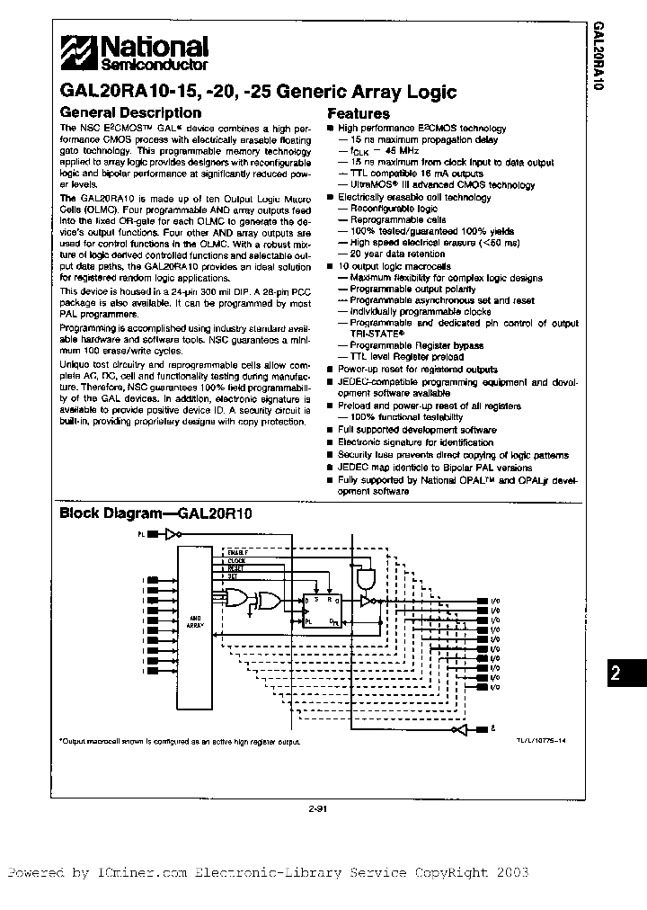 GAL20RA10-20VI_1015861.PDF Datasheet